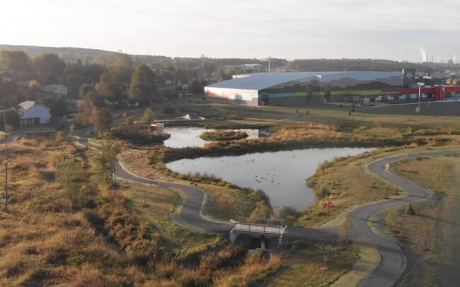 Irving Oil Fieldhouse wetland enhancement