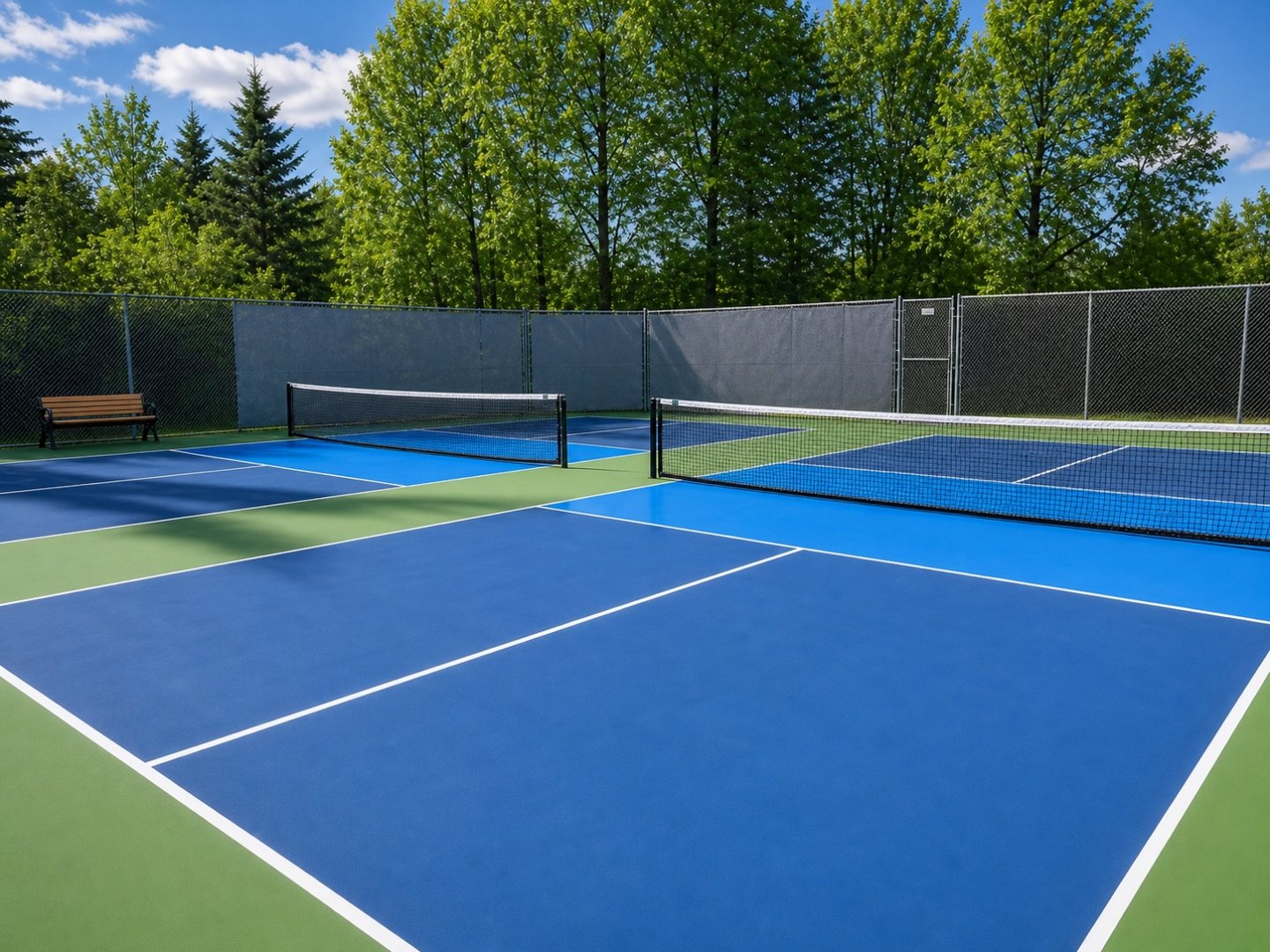 Rothesay pickleball court complex