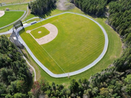 Wells Park softball and hardball fields